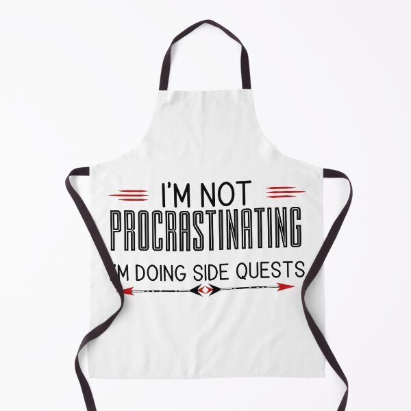 Item preview, I'm Not Procrastinating. I'm Doing Side Quests designed and sold by Patricia Johnston.
