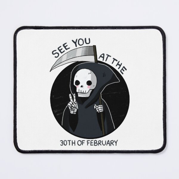 Item preview, Cute Grim reaper designed and sold by Mayarart.
