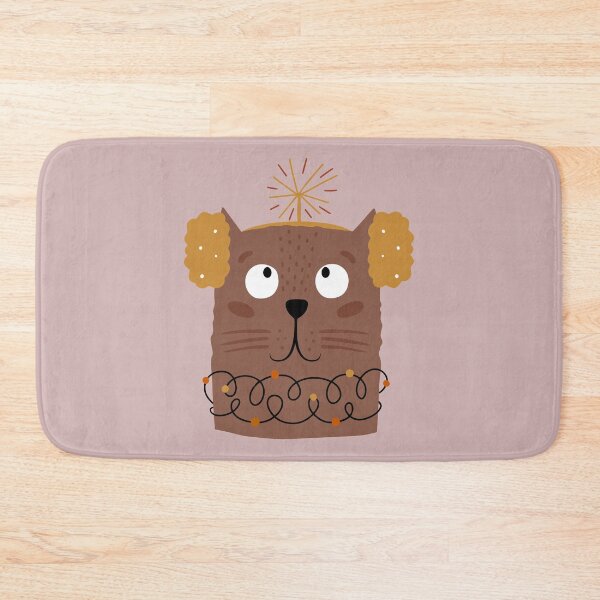 Item preview, Winter cat with earmuffs designed and sold by thatsit-itslit.
