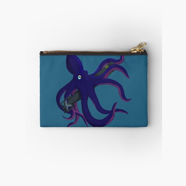 Artikelvorschau, Oktopus mit einem Torpedo entworfen und verkauft von DrawvaNova.