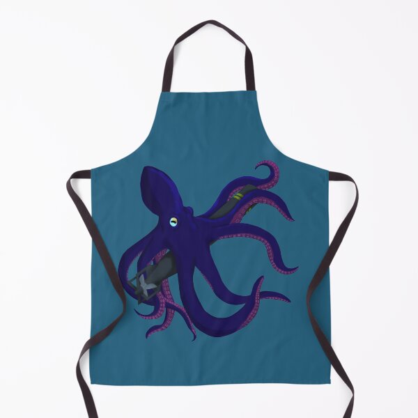 Item preview, Octopus with a Torpedo designed and sold by DrawvaNova.