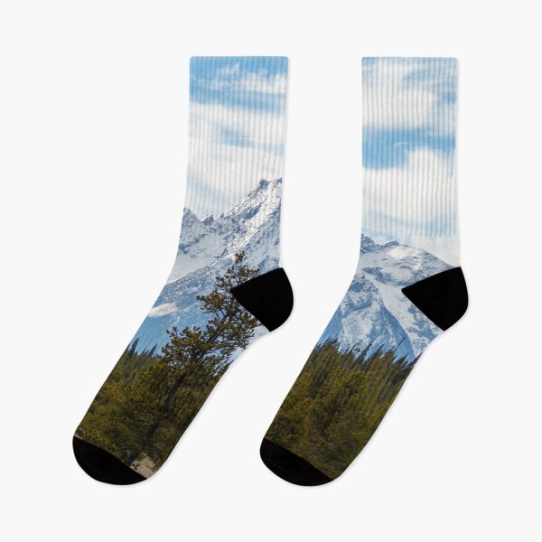 Item preview, Snow-capped Mountains in Grand Teton National Park designed and sold by SafariByMarisa.