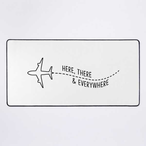 Item preview, Here, there and eveywhere airplane designed and sold by RafaTakami.