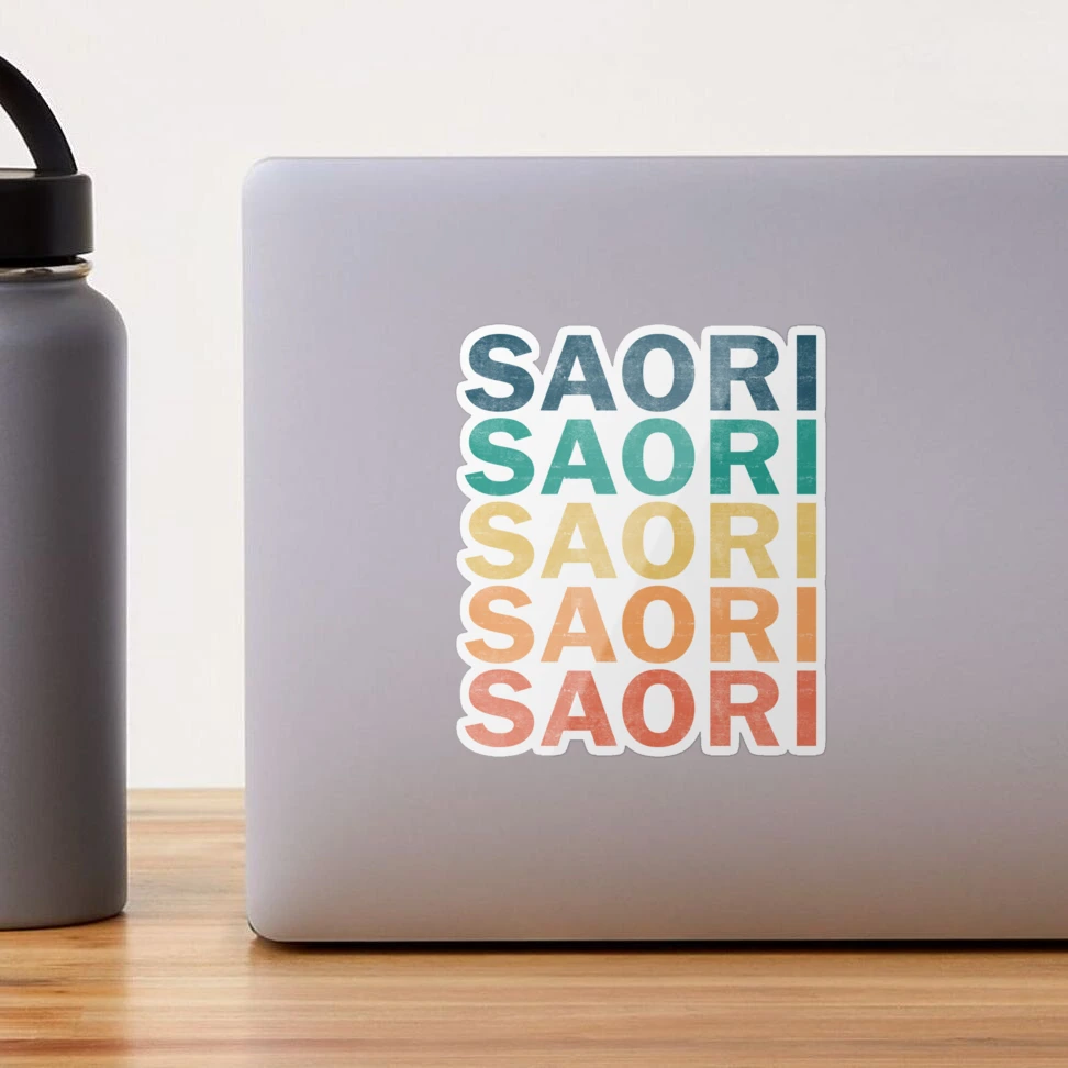 Saori Name T Shirt - Saori Vintage Retro Saori Name Gift Item Tee