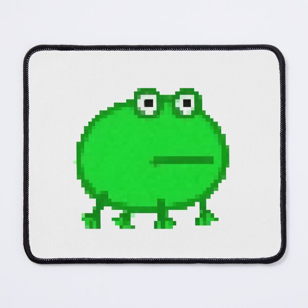 Item preview, Awkward Pixelated Frog designed and sold by wendigj.