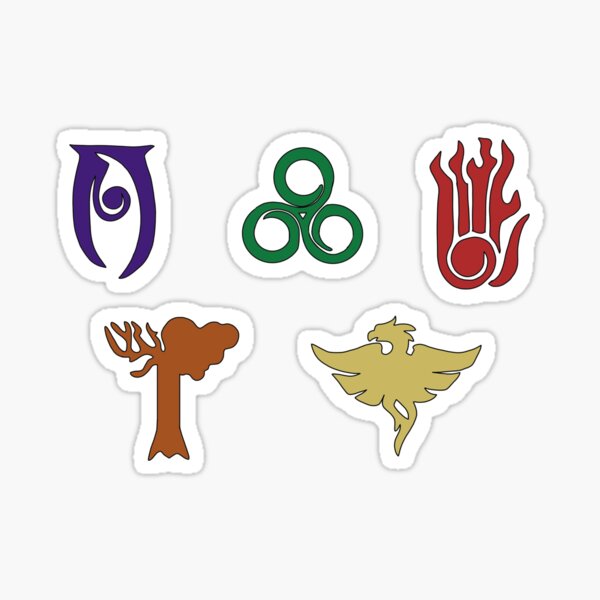 Skyrim Mage Symbols  Sticker