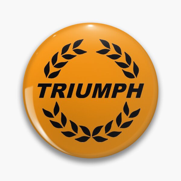 Item preview, Triumph Cars - Laurel Wreath Logo - Topaz Orange designed and sold by CellularSong.