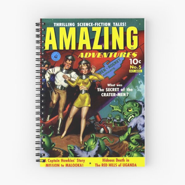 Item preview, Portada del cómic de Amazing Adventures, octubre - noviembre de 1951 designed and sold by Edpod.