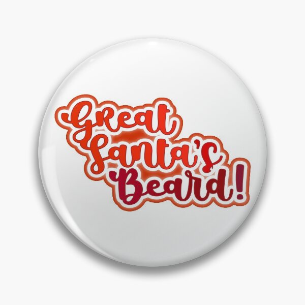 Item preview, Great Santa's Beard! designed and sold by Jokertags.