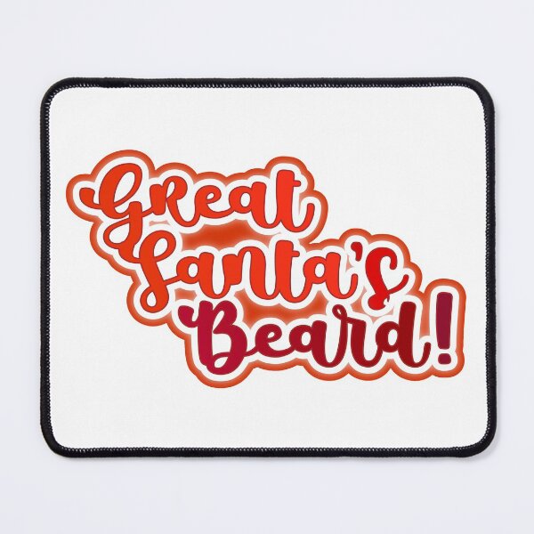 Item preview, Great Santa's Beard! designed and sold by Jokertags.