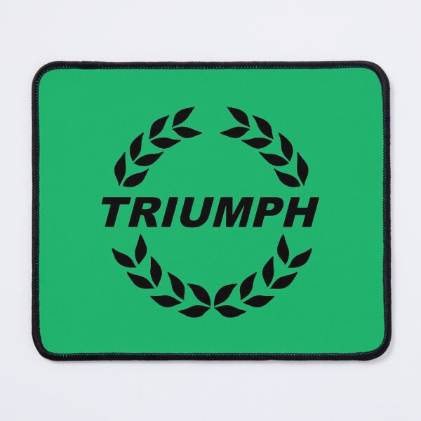 Item preview, Triumph Cars - Laurel Wreath Logo - Java Green designed and sold by CellularSong.