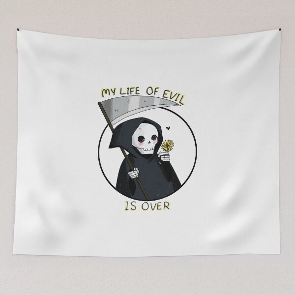Item preview, Grim reaper is no longer evil designed and sold by Mayarart.