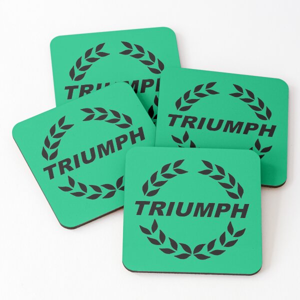 Item preview, Triumph Cars - Laurel Wreath Logo - Java Green designed and sold by CellularSong.
