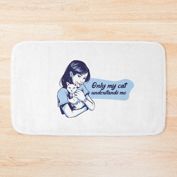 Item preview, Only My Cat Understands Me designed and sold by ArteSilenziosa.