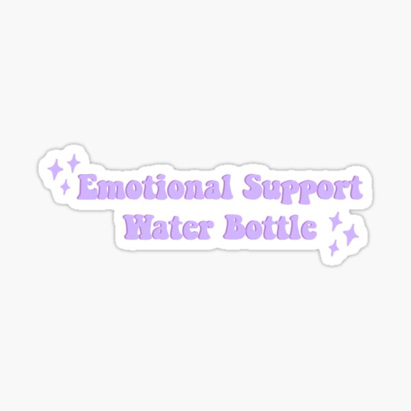 Item preview, This is My Emotional Support Water Bottle III designed and sold by ninacollages.