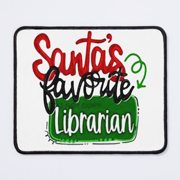 Item preview, santas favorite librarian, Santa's Favorite Librarian designed and sold by JOYBOYCO.