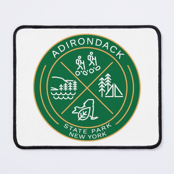 Item preview, Adirondack State Park New York Heraldic Logo designed and sold by VanyaKar.