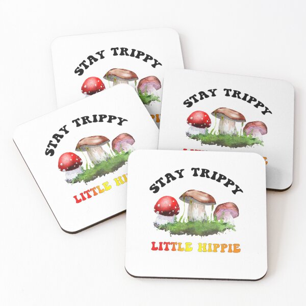 Item preview, Stay Trippy Little Hippie, Mushroom Farmer designed and sold by SportyDogShop.
