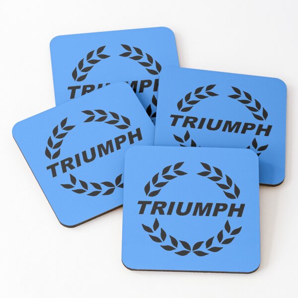 Item preview, Triumph Cars - Laurel Wreath Logo - French Blue designed and sold by CellularSong.
