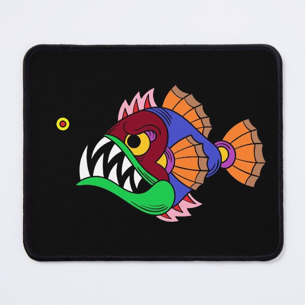Item preview, Anglerfish colorful deep sea devil designed and sold by CrazyHowCool.