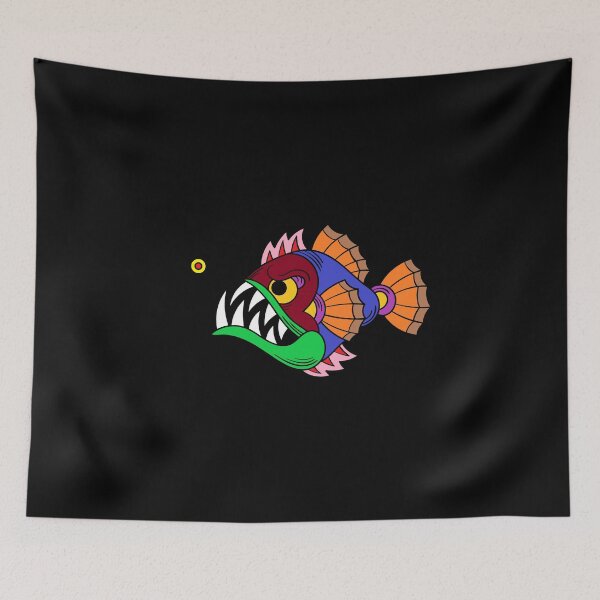 Item preview, Anglerfish colorful deep sea devil designed and sold by CrazyHowCool.