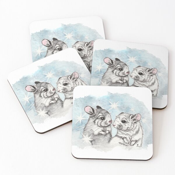 Item preview, Starlight chinchilla love designed and sold by camarocaro.