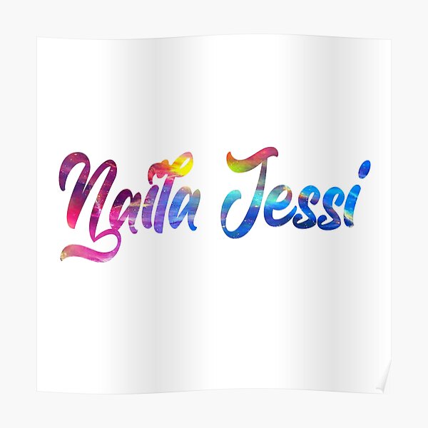 naila-jessi-aesthetic-name-art-poster-for-sale-by-ditanadiastore