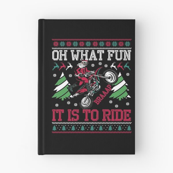 Item preview, Dirt Bike Ugly Christmas Motocross What Fun It is to Ride designed and sold by GraphifyArt.