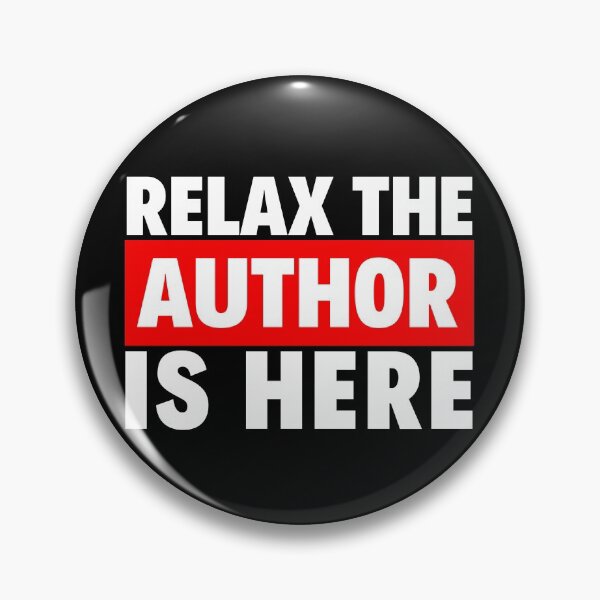 Item preview, relax the author is here designed and sold by T-shirtgallery.