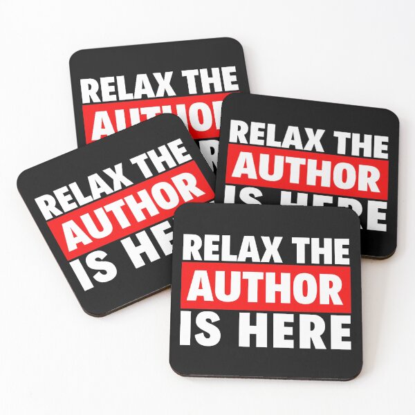 Item preview, relax the author is here designed and sold by T-shirtgallery.
