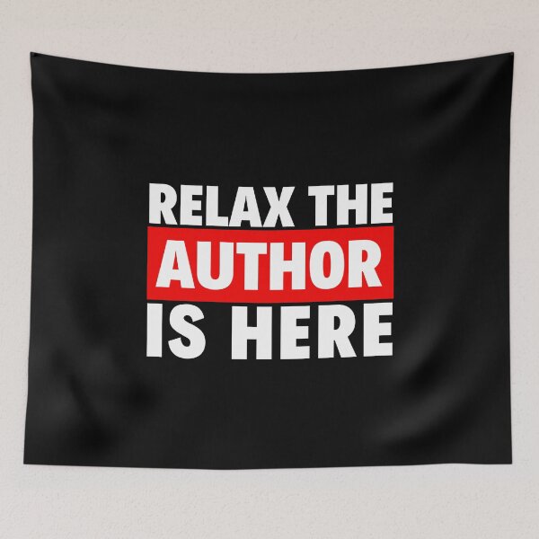 Item preview, relax the author is here designed and sold by T-shirtgallery.