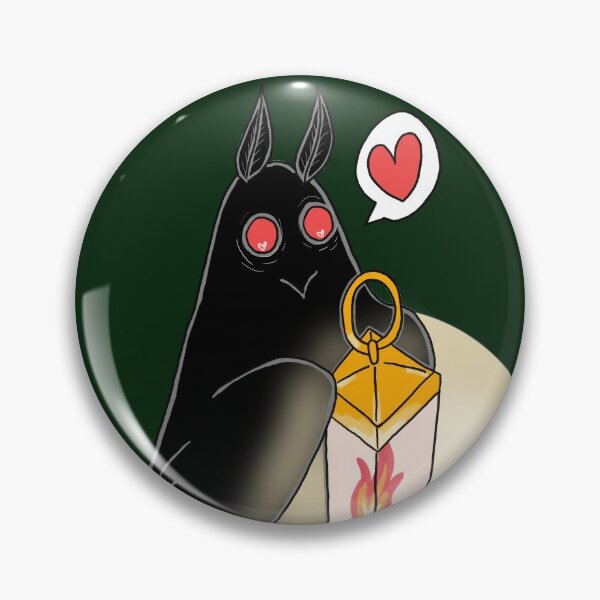 Item preview, Mothman loves lamps designed and sold by Diodetta.