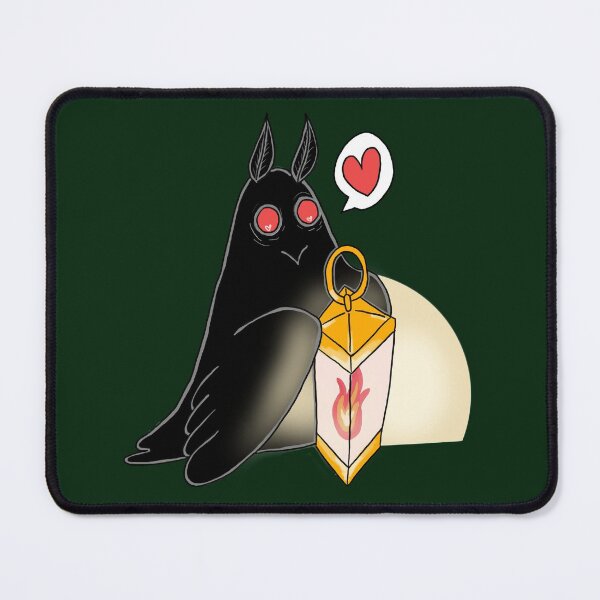 Item preview, Mothman loves lamps designed and sold by Diodetta.