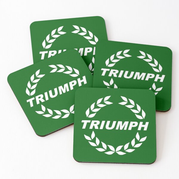 Item preview, Triumph Cars - Laurel Wreath Logo - British Racing Green designed and sold by CellularSong.