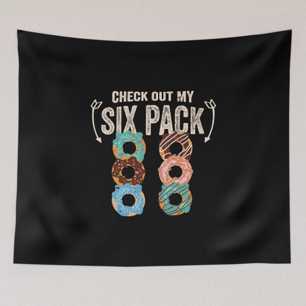 Item preview, Check Out My Six (6) Pack - Donut Lovers ABS designed and sold by DesignoresLTD.