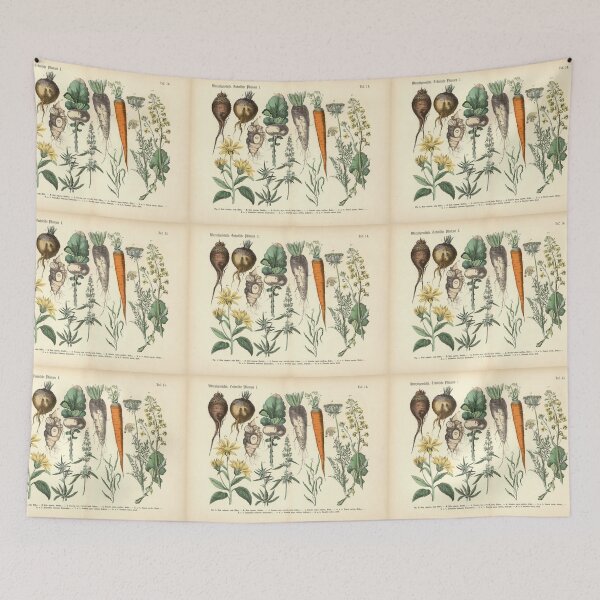 Item preview, Vegetable Print designed and sold by Lloyd Library & Museum.