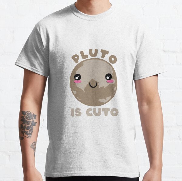 Pluto Planet T-ShirtPluto Is Cuto - Pluto Planet Space Lover Classic T-Shirt