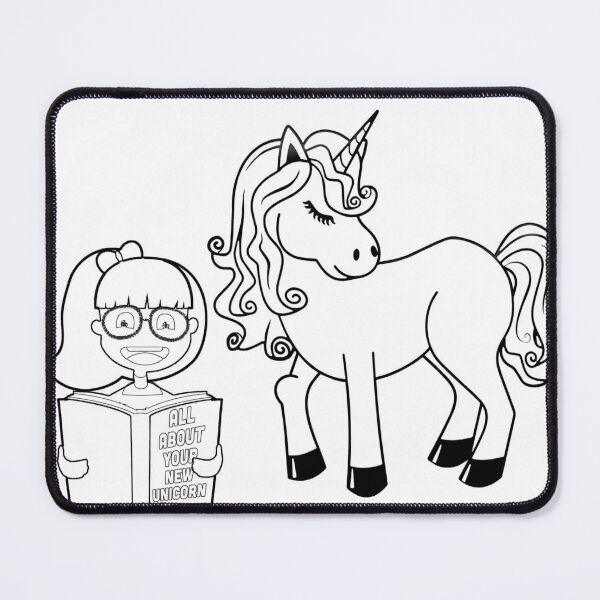 Item preview, Unicorn kids coloring designed and sold by LaarajArt.