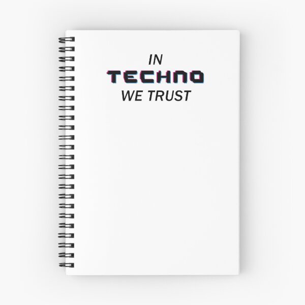 Item preview, In Techno We Trust designed and sold by ArteSilenziosa.