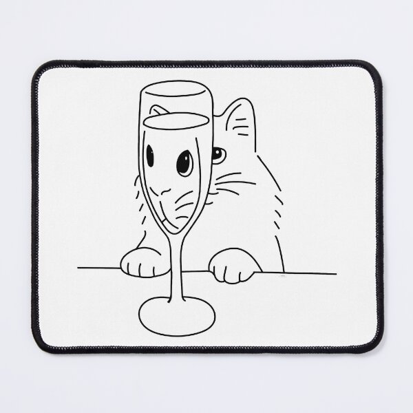 Item preview, curious cat  designed and sold by TrendoonStore.