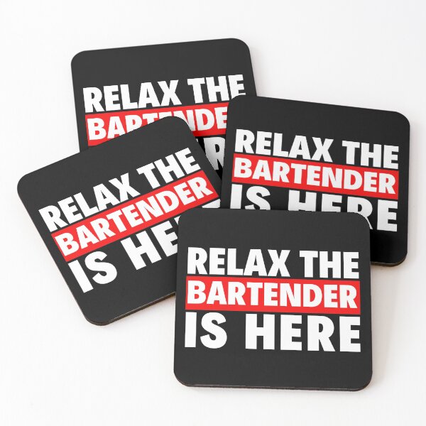 Item preview, relax the bartender is here designed and sold by T-shirtgallery.