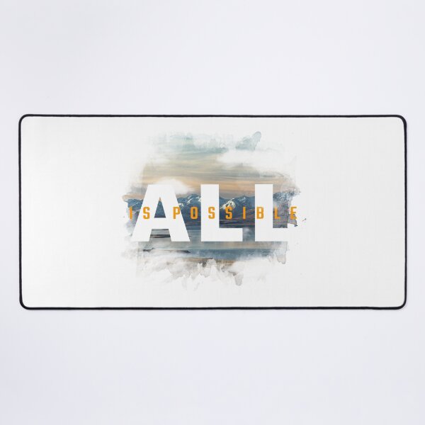 Item preview, All is Possible - Inspirational Quotes designed and sold by DeevaValli.