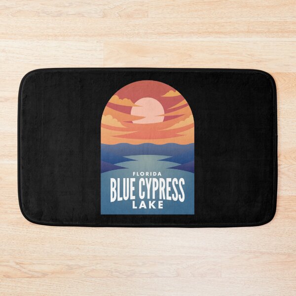 Artikelvorschau, Lake Blue Cypress FL Retro Sunset entworfen und verkauft von HalpinDesign.
