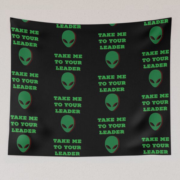 Item preview, Take Me To Your Leader, Aliens, Ufo, Science Fiction  designed and sold by amanda150771.