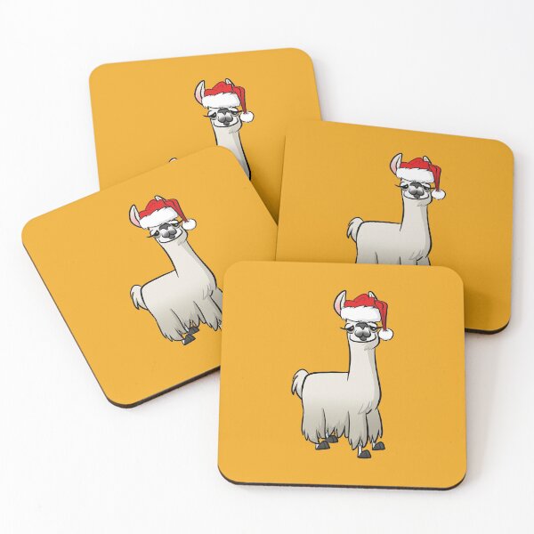 Item preview, Christmas Llama Cute Santa Hat designed and sold by Honasbb992.