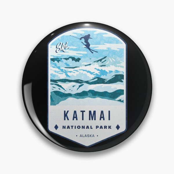 Item preview, Ski Katmai National Park Alaska designed and sold by JordanHolmes.