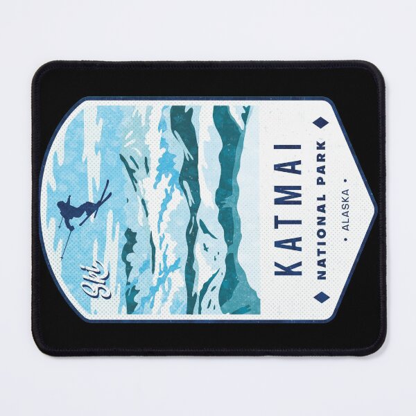 Item preview, Ski Katmai National Park Alaska designed and sold by JordanHolmes.