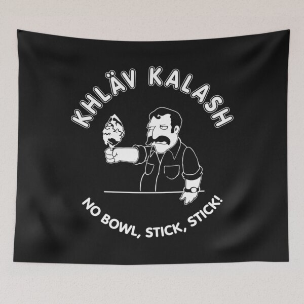Item preview, Simpsons Quotes T-ShirtKhlav Kalash! White designed and sold by RydeNaroubra.