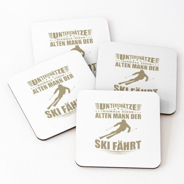 Item preview, Skifahrer Spruche T-ShirtSkifahrer Alter Mann Runder Geburtstag designed and sold by RydeNaroubra.