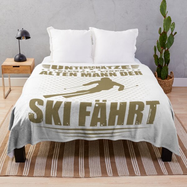 Item preview, Skifahrer Spruche T-ShirtSkifahrer Alter Mann Runder Geburtstag designed and sold by RydeNaroubra.